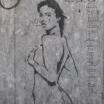 IN Bloomington nude looking left