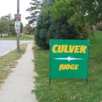 IA Des Moines Culver Sign