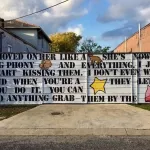 LA New Orleans Neal Morris Cashy D antiTrump mural