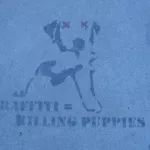 MN graffiti = killing puppies