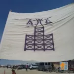 Burning Man 2013 Altitude Lounge sign