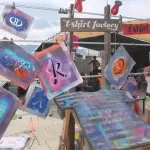 Burning Man 2014 t-shirt factory