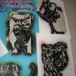 NJ Paper Monster Cut Outs