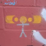 NYC Brooklyn Stick Figure