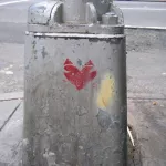 NYC cat heart