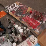 Occupy Wall Street stencils