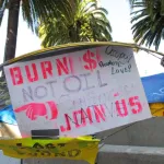 Occupy SF burn money