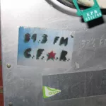 TN Chattanooga sticker 89.3 CFOR