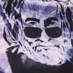 VT Coventry Jerry Garcia Grateful Dead on fabric