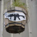 WA Olympia Machine Gun Sticker