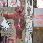 WA Seattle Red Wheatpaste