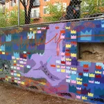 WA Seattle Stencil Jam collab wall 02
