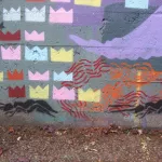 WA Seattle Stencil Jam crowns crickets