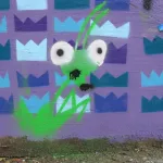 WA Seattle Stencil Jam mantis