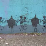 WA Seattle Stencil Jam Mickey and Abu Ghraib