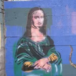 WA Seattle Stencil Jam Mona Lisa