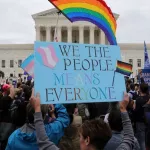 Washington, DC LGBTQ Protest Sign
