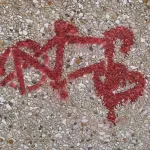 WI Madison Circle A Bike love