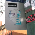 MD Baltimore face sticker