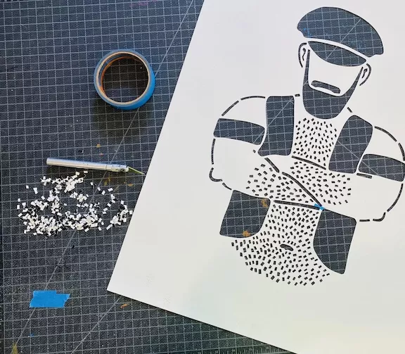 Jeremy Novy 2023 leather cut out