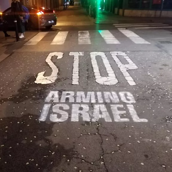 ES Barcelona Stop Arming Israel