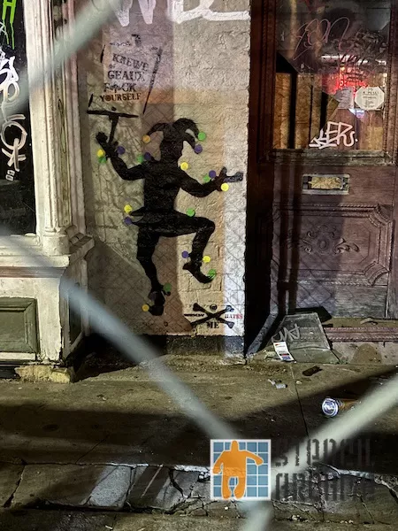 Banksy Hates Me New Orleans Frenchmen St. Krew Gaux F..K