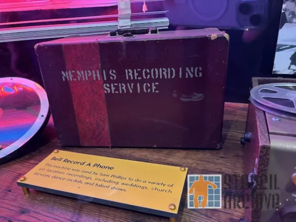 TN Memphis Sun Studio 1950s MRS equipment