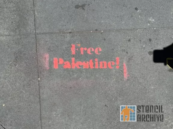 SF Union Square Free Palestine