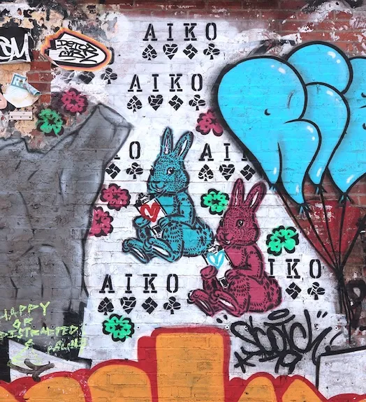 aiko NYC rabbit taggers ph J Rojo for BSA
