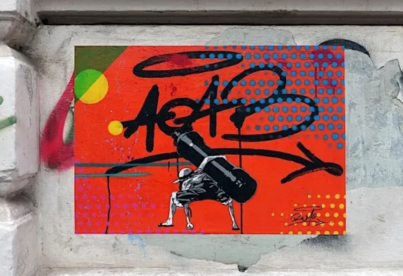 Rumo Hamburg DE ACAB giant paint pen ph TXMX