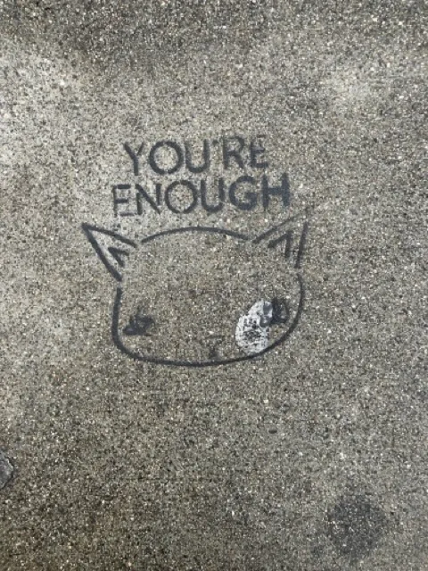SF Fillmore ian the meow your are enough ph EG