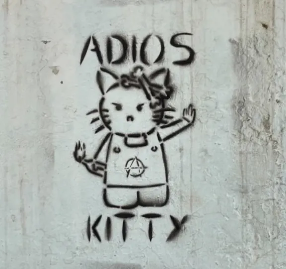 IT Goodbye Kitty Circle A fm Louniki