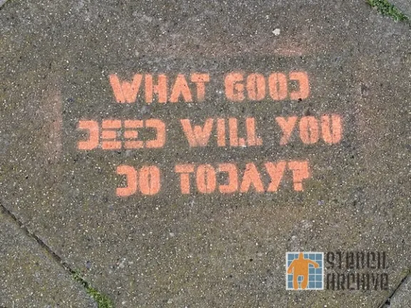 SF Fillmore St What Good Deed