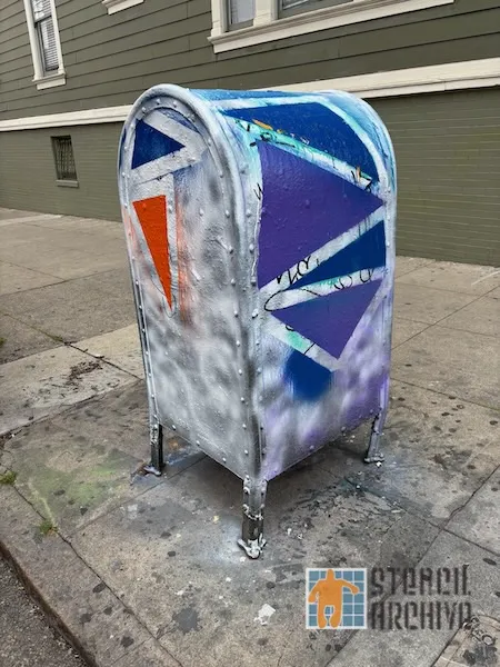 SF Mission tape off mailbox