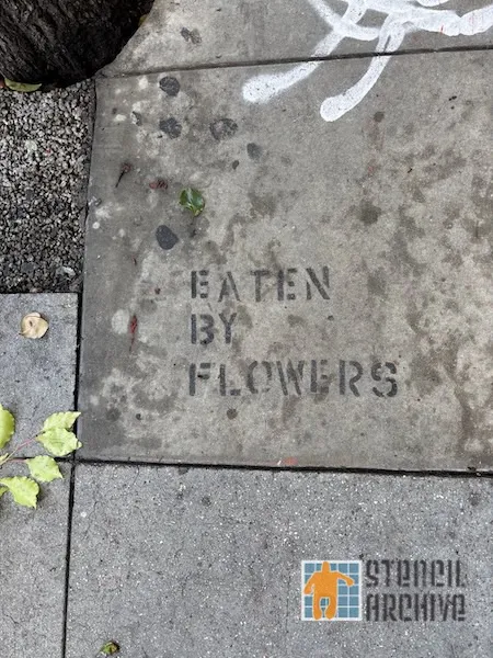 CA LA Hollywood Eaten by Flowers 01