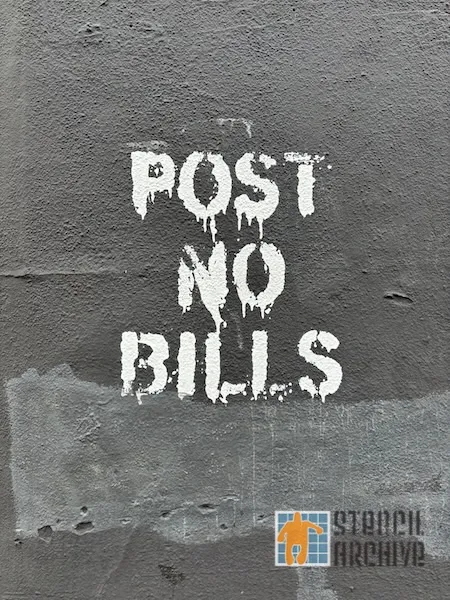 CA LA Hollywood Post No Bills
