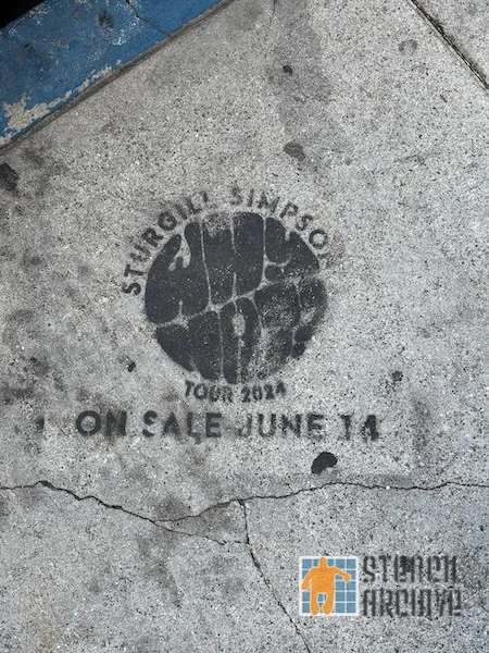 CA LA Hollywood Sturgill Simpson advert