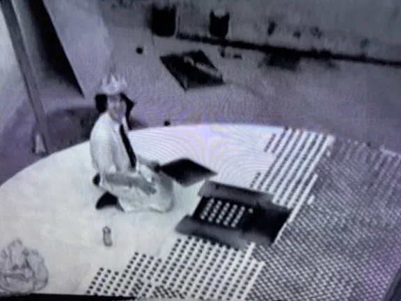 In Media David Lynch painting circles