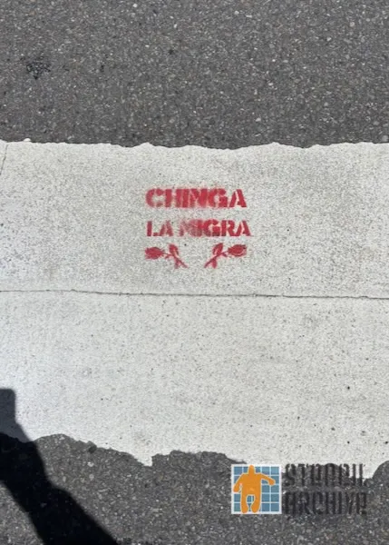 SF Financial District Chinga la Migra