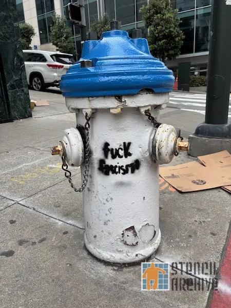 SF Financial District f..k fascismo
