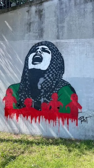 FR Montpellier Pehit Crying Palestinian Mother ph krakott