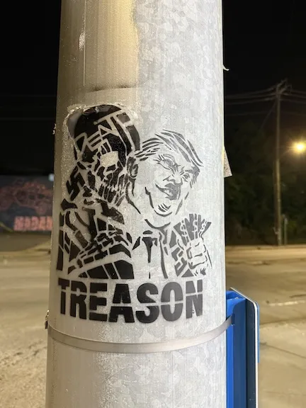 GA Atlanta Anti Trump Treason ph Dragon7619