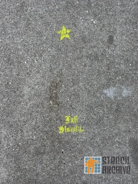 SF Van Ness Star Fall Slowly