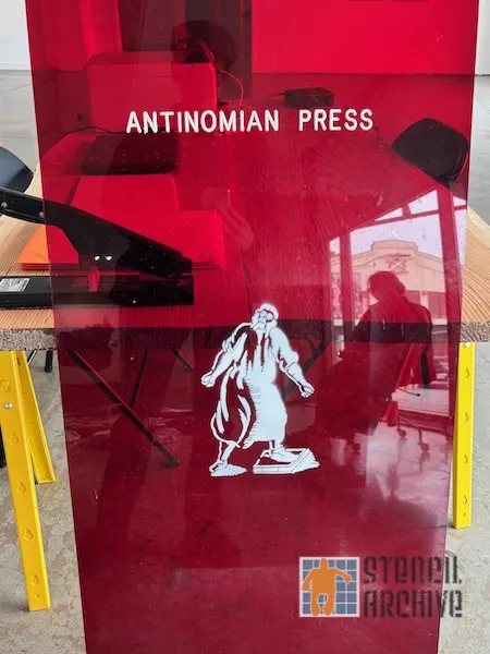 SF Fort Mason Ben Kinmont Antinomian Press logo