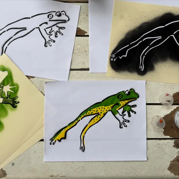 Jeremy Novy frog print test