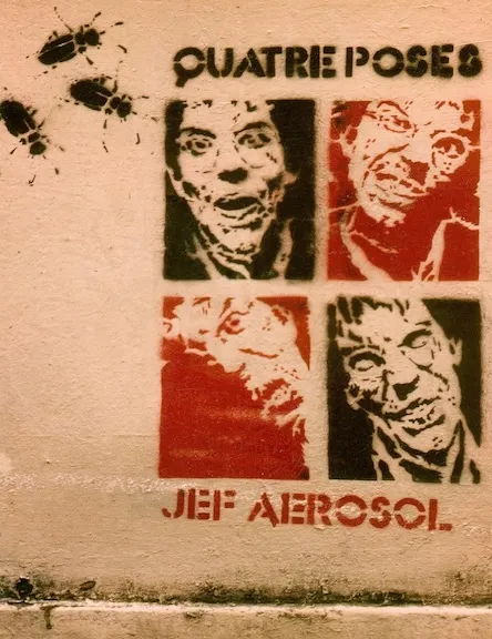 Jef Aerosol Paris FR 1985