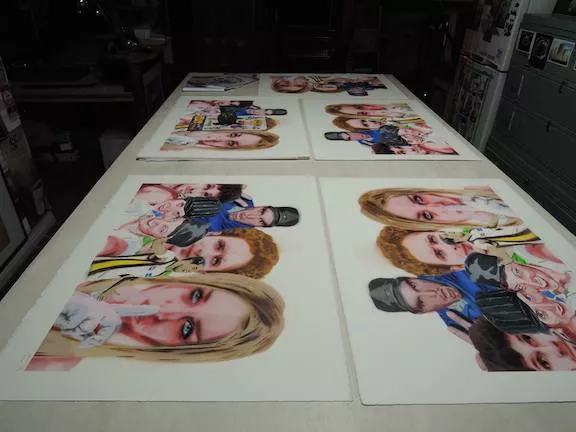 Regan Tamanui Ha Ha prints