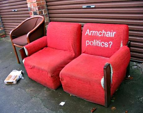 Julie Shiels AU armchair politics
