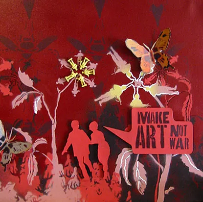 mini graf AU art War red