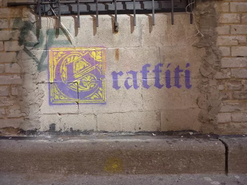 CA Toronto Graffiti caligraphy